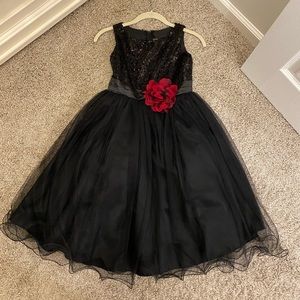 Girls Black Dress Size 11/12